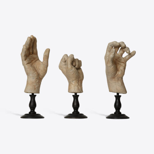 hand study sculptures