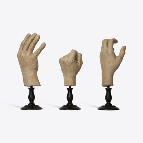 hand study sculptures