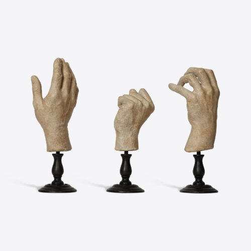 hand study sculptures