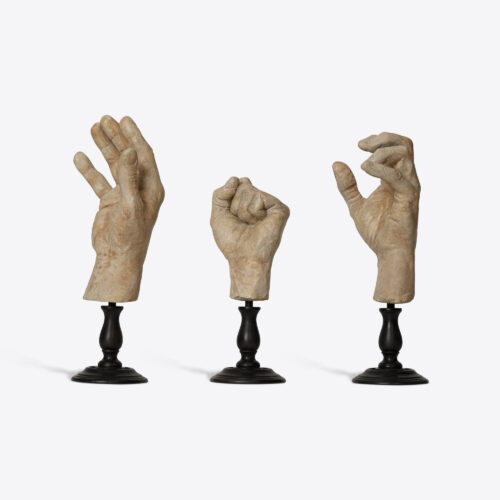 hand study sculptures