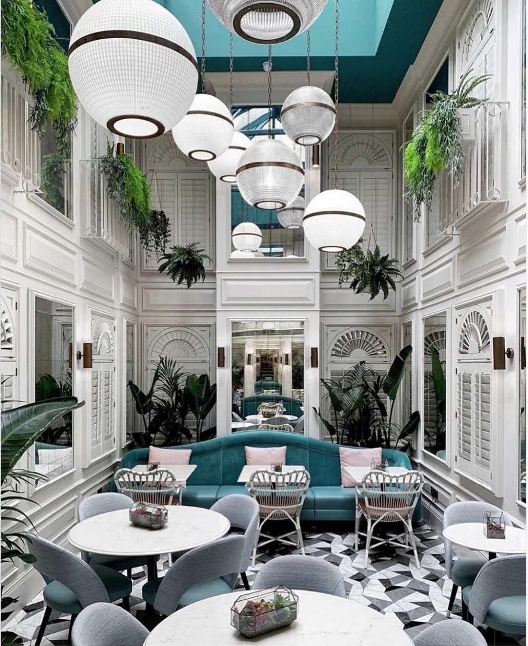 100 Queens Gate London – lighting