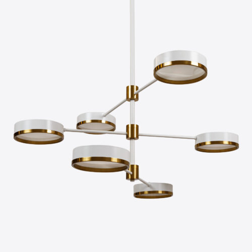 tiered white sputnik light - Moscow