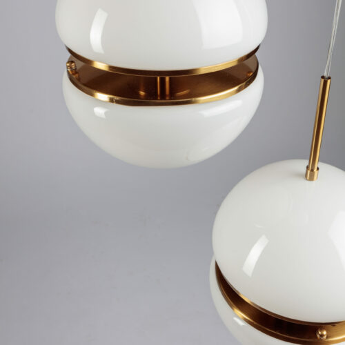 Bistro Cluster pendant - modern stairwell lighting