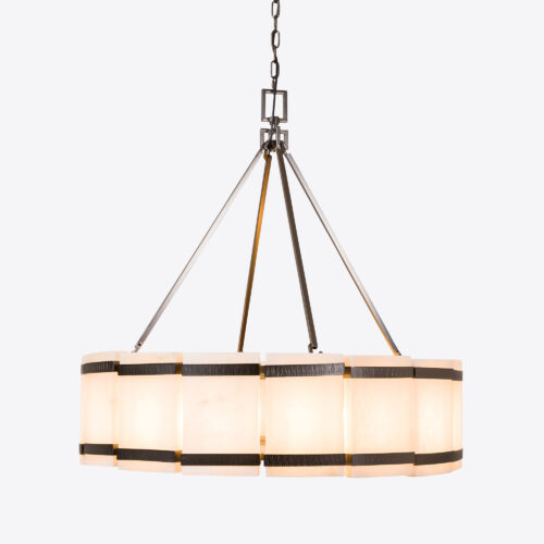 Mosman Ring alabaster chandelier