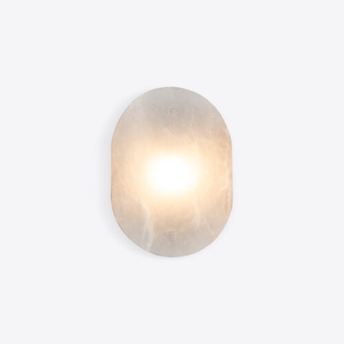 Mosman alabaster wall sconce