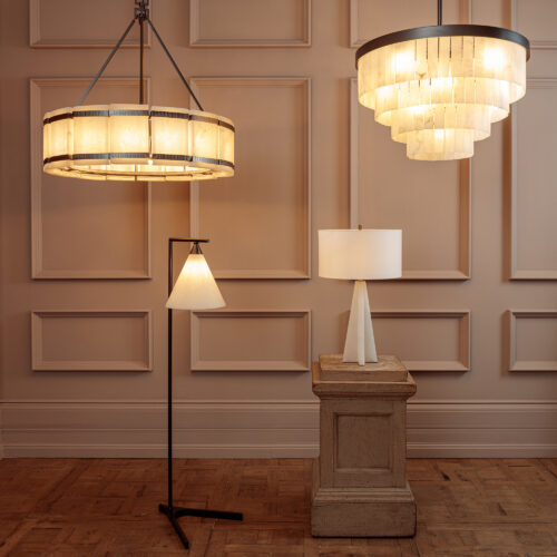 Mosman alabaster lighting collection