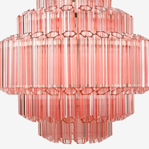 Lustre Palermo rose dans Country and Townhouse Janvier Février 2022