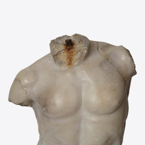 Maximillian large male torso sculpture