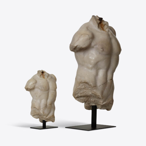 Maximillian large male torso sculpture