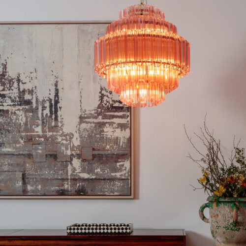 Pink_Palermo-tiered-chandelier_vintage-inspired_brass_finish_lifestyle-v3