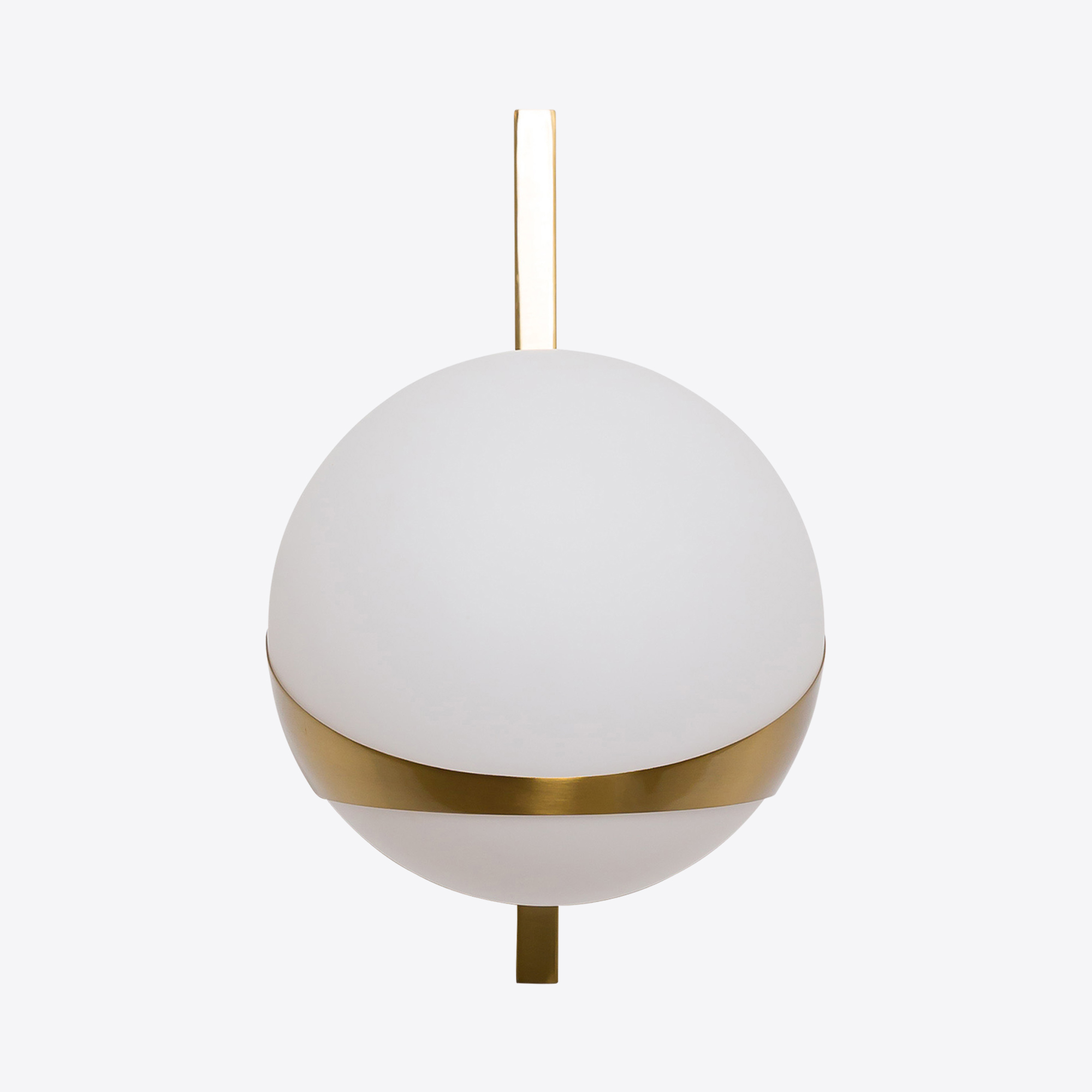 globe wall light in 1970s style