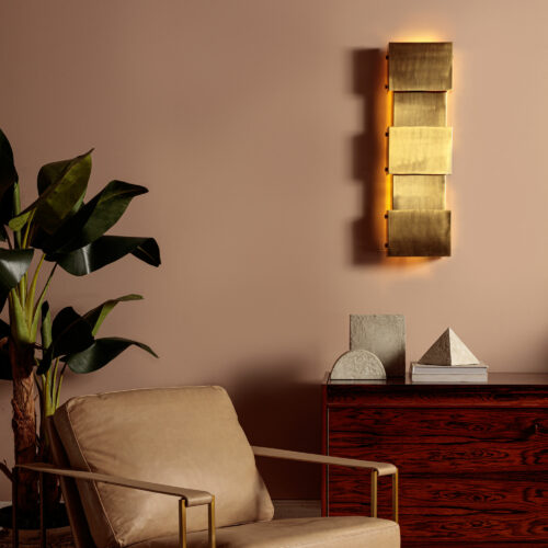 wall lights vintage inspired brutalist