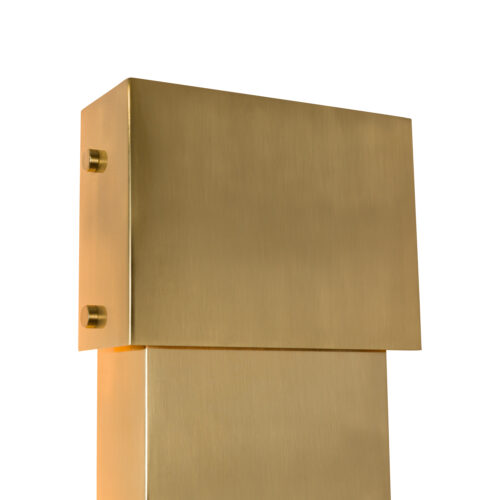 Corbusier brass wall light