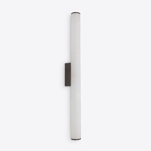 alabaster wall light slim minimal