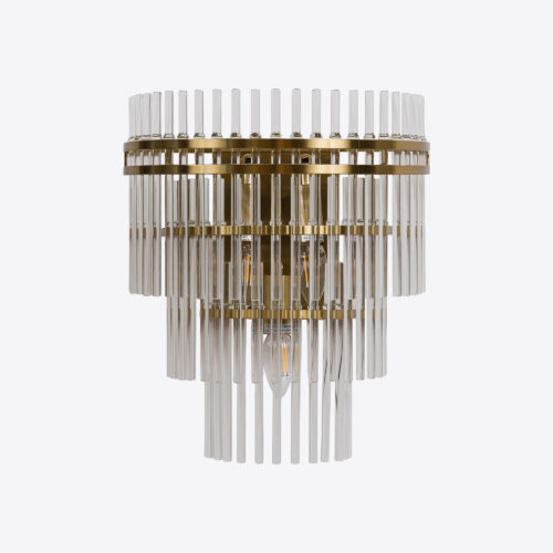 Waldorf wall light Art Deco tiered wall light