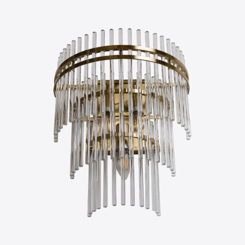 Waldorf wall light Art Deco tiered wall light