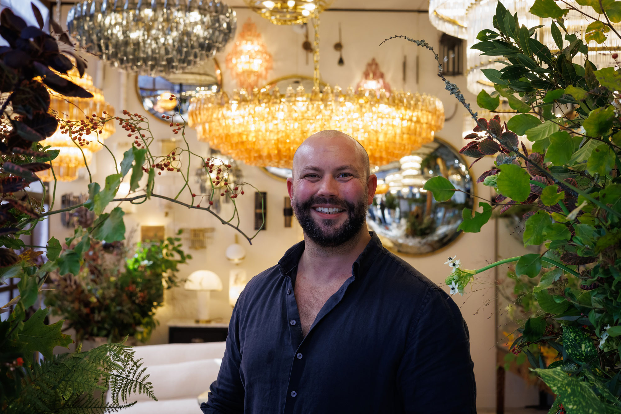 Dceorex 2022 - gagnant du meilleur stand Pure White Lines - fondateur et directeur Matt Goss