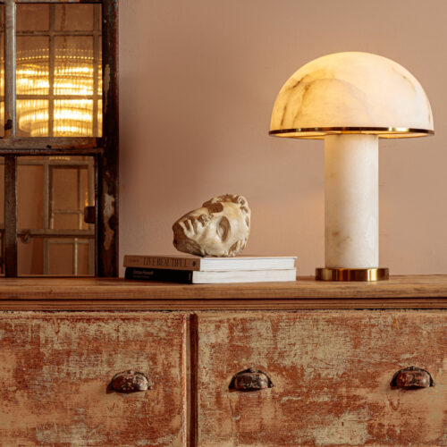 new in vintage inspired alabaster lighting