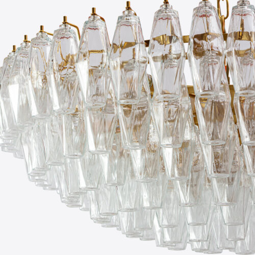 lustre étagé clair d’inspiration vintage de Sorrente
