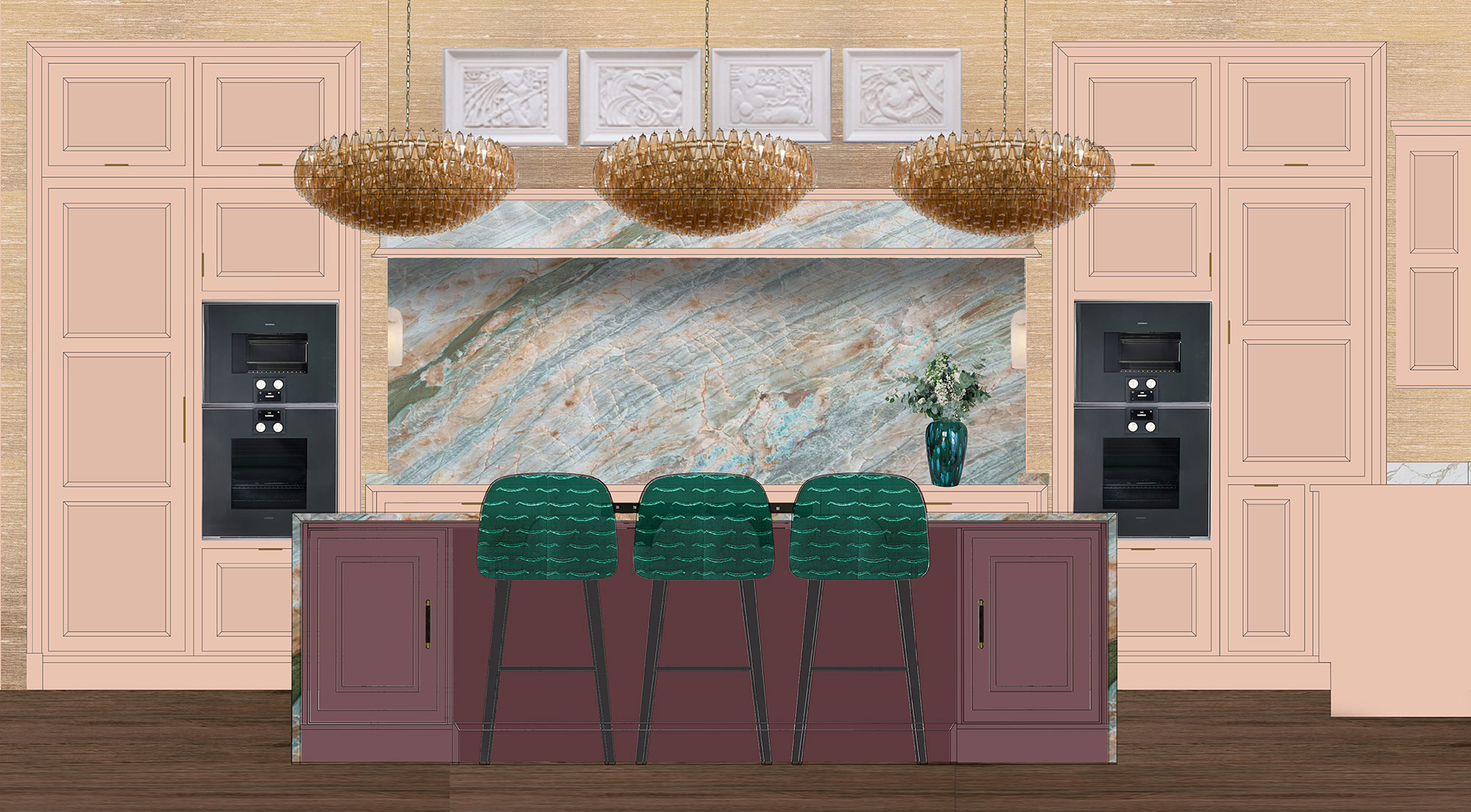 Henry Prideaux Interior Design Wow!house render 