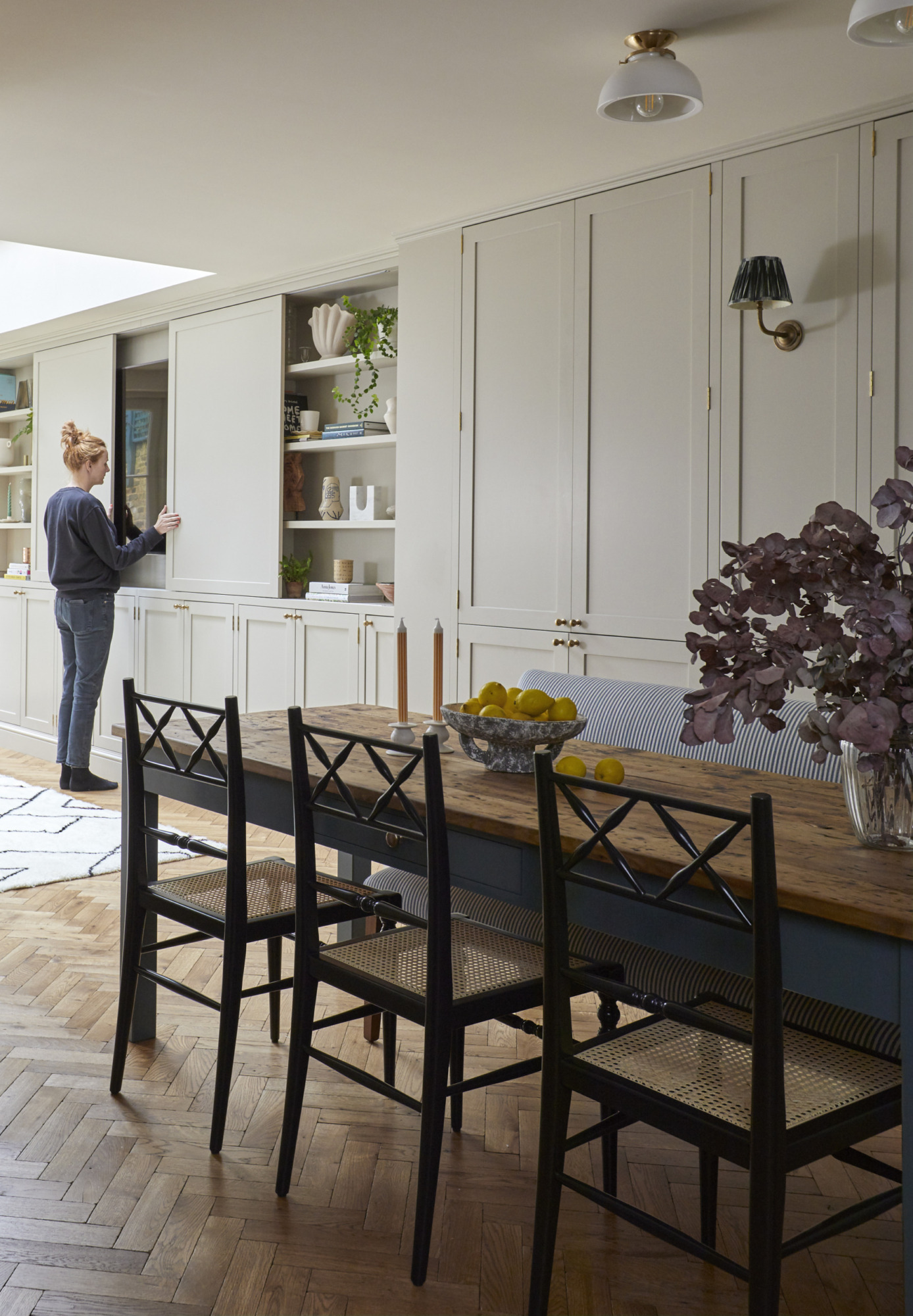 Frank & Faber interior design studio - projet de rénovation d'une maison victorienne - cuisine salle à manger