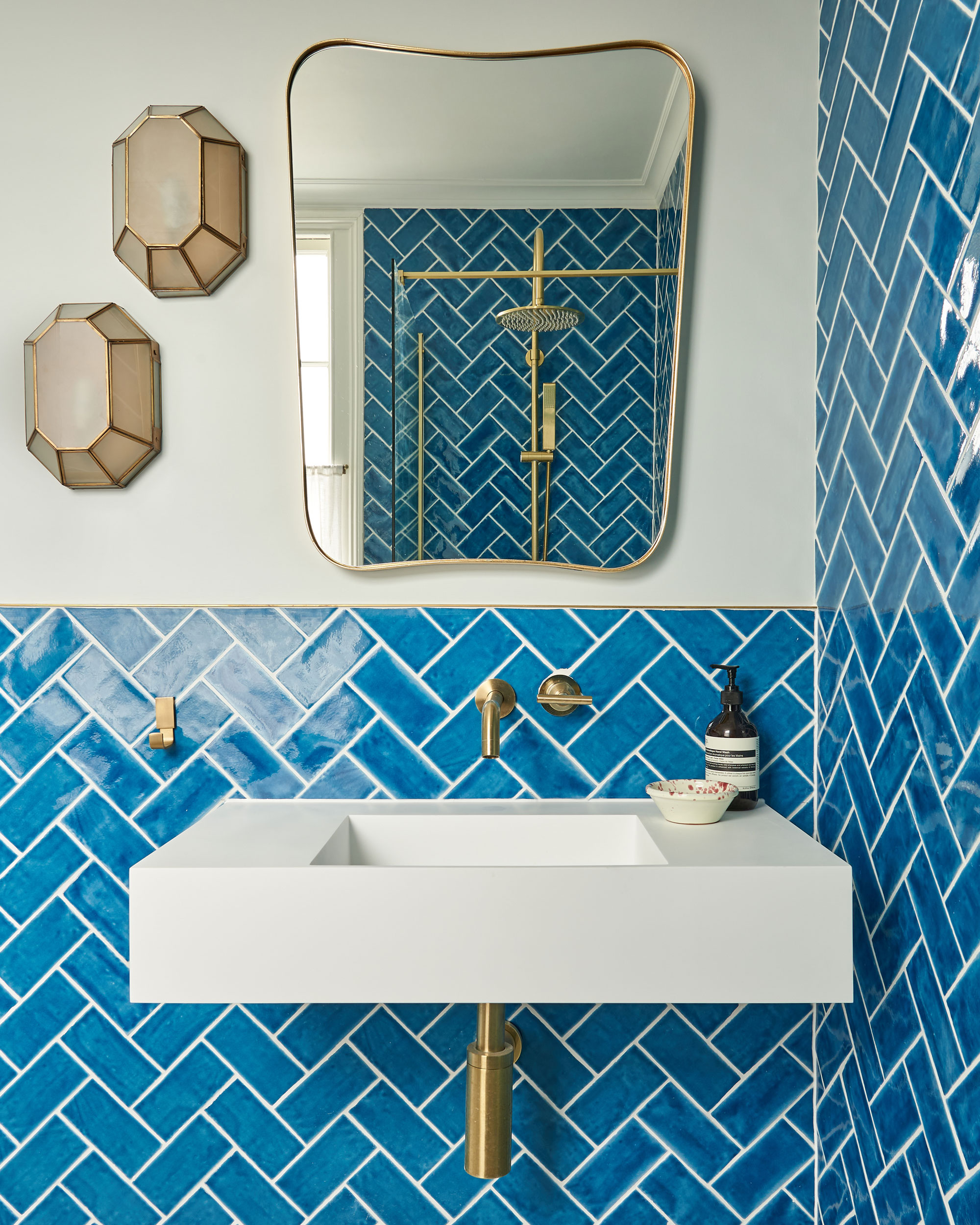 Pandora Taylor interior design - Belgravia apartment - bathroom design