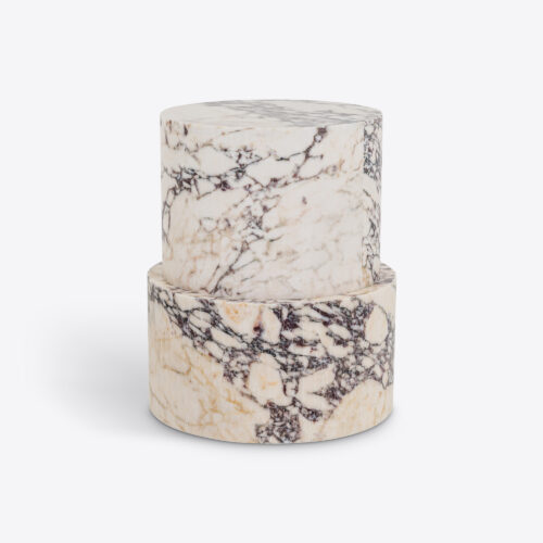 Viola marble side table