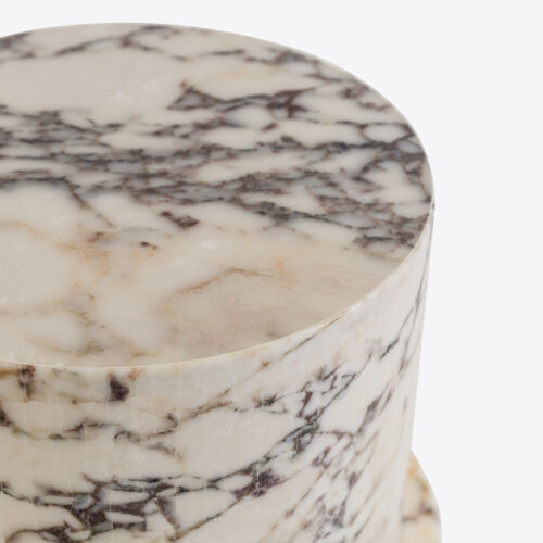 Viola marble side table