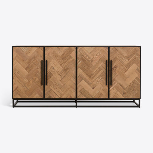 York_natural_oak_wood_parquet_sideboard_1