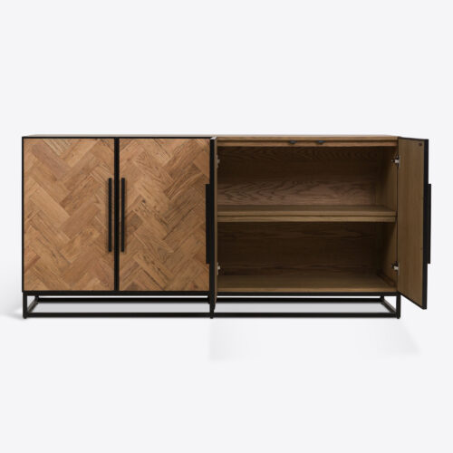 York_natural_oak_wood_parquet_sideboard_2