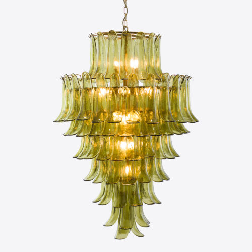 Green_chandelier_petalo_feature_light_huge_chandelier_murano_murano_glass_purewhitelines