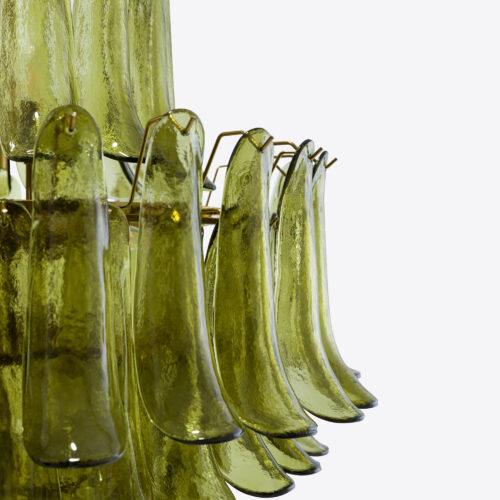 Green_chandelier_petalo_feature_light_huge_chandelier_murano_murano_glass_purewhitelines IMG_3824