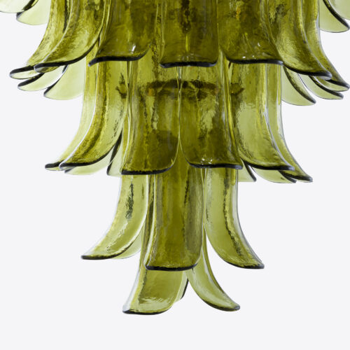 Green_chandelier_petalo_feature_light_huge_chandelier_murano_murano_glass_purewhitelinesIMG_3825