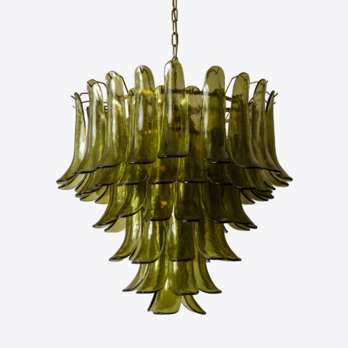 Small_green_Petalo_candelier_mid-century_Murano_style_glass_1