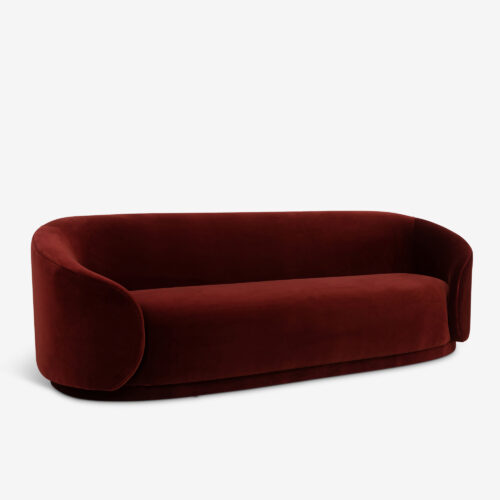 Tokyo_curved_sofa_Red_brick_velvet_2