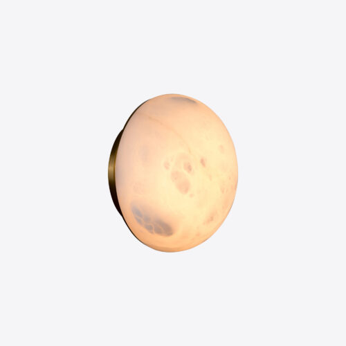 round kyoto wall mlight small alabaster 3032