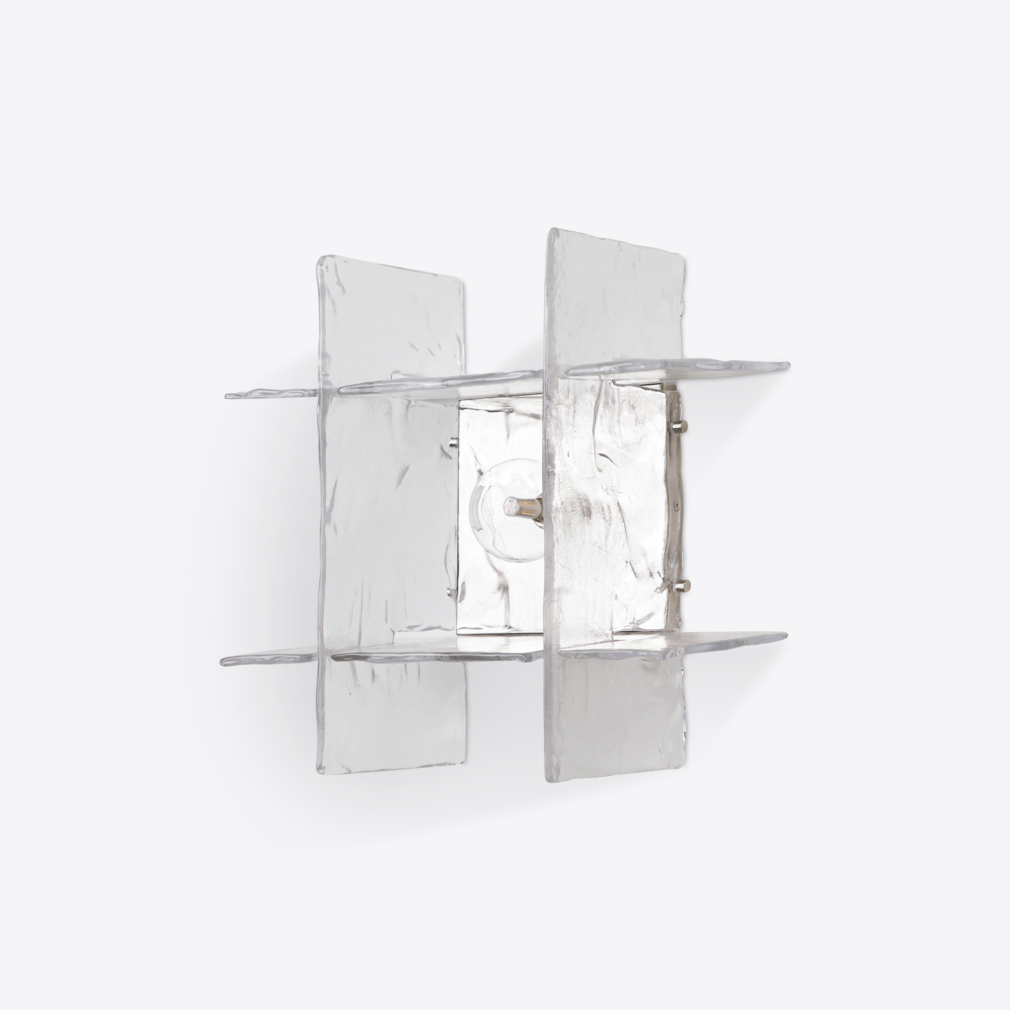 Clear Glass Berlin Wall Lamp