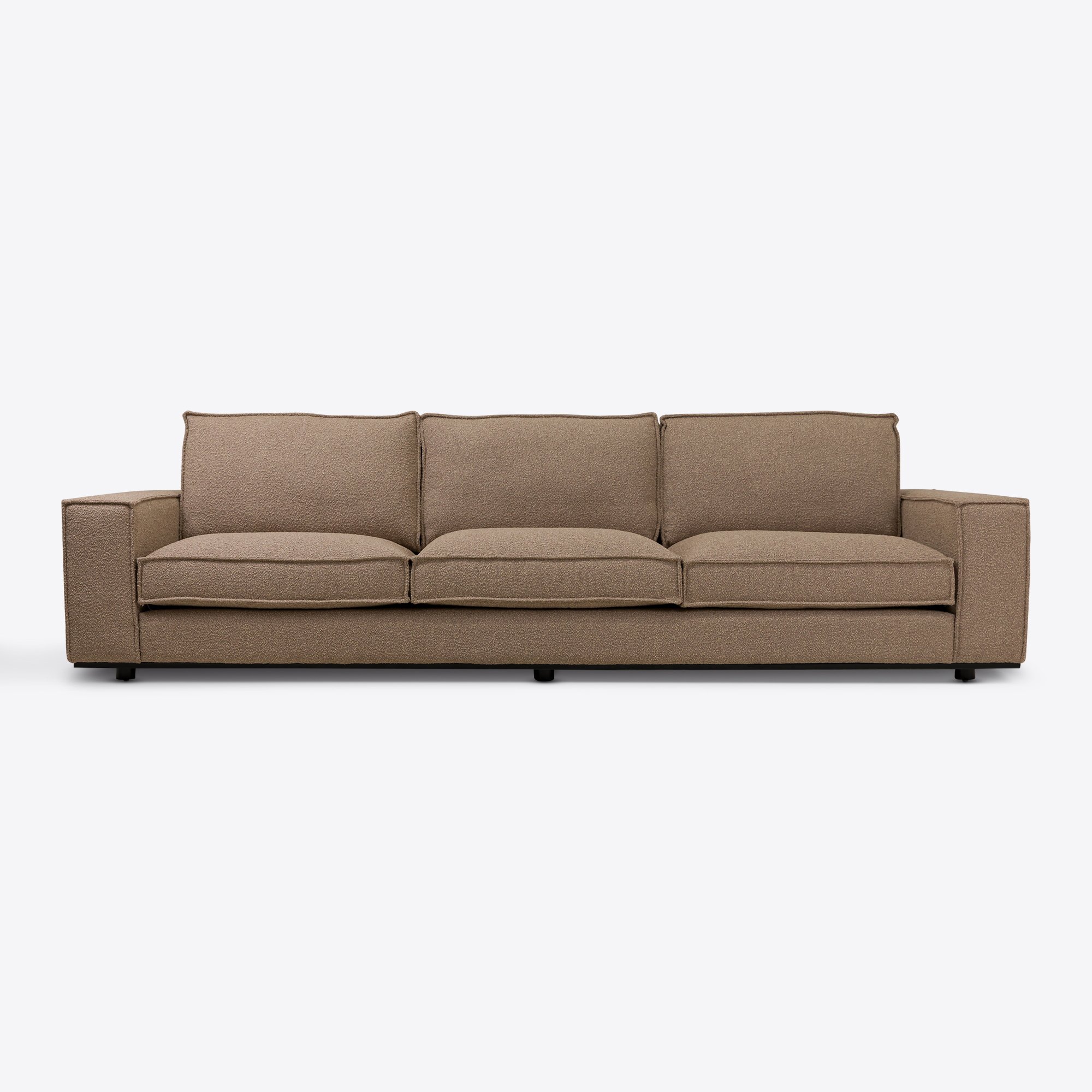 Bruges Three-Seater Bouclé Sofa