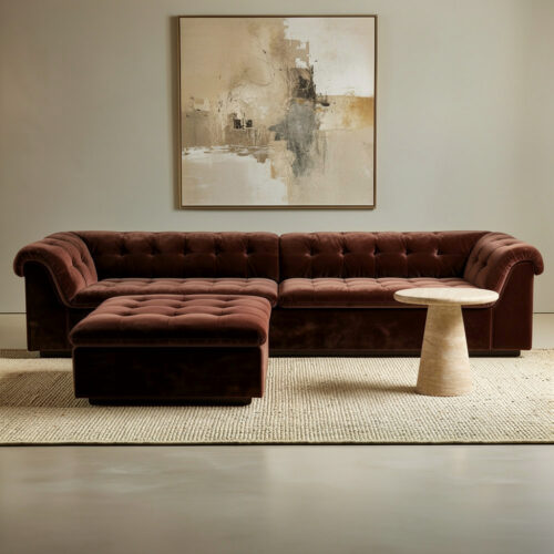 PWL47183 – Verona Travertine – Cavendish Sofa
