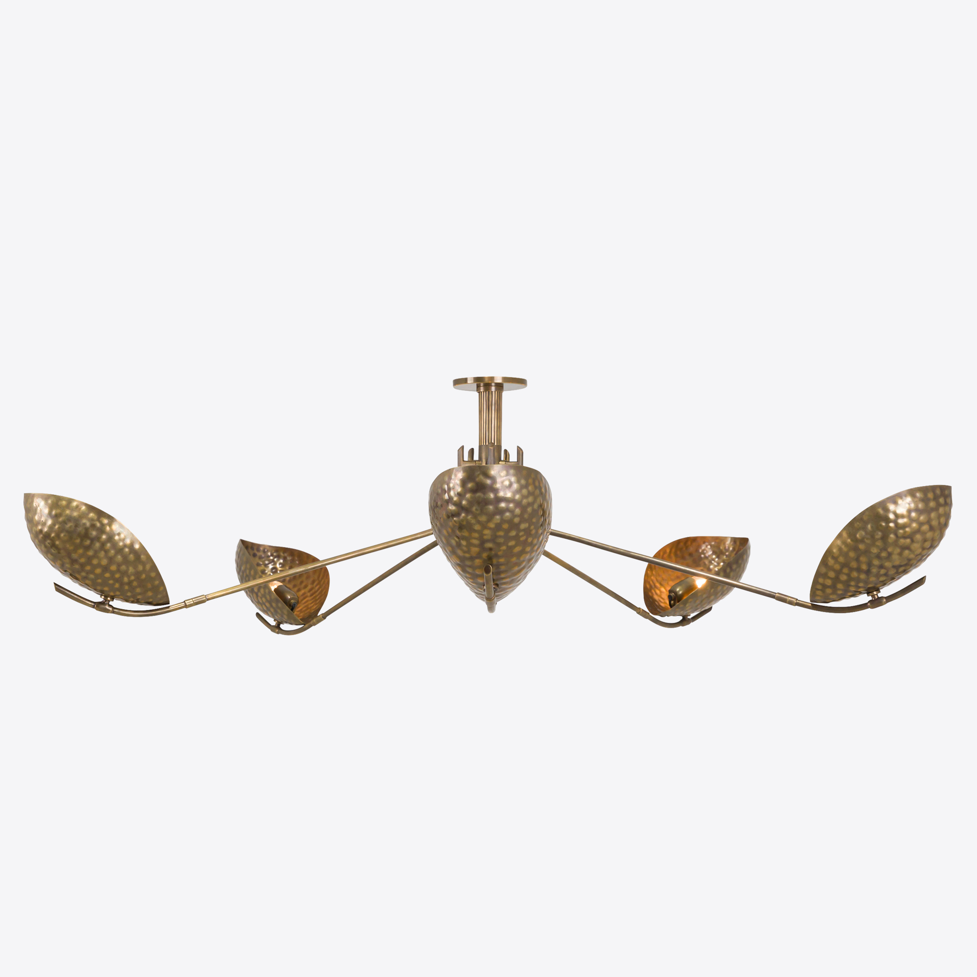 Roma Brass Chandelier  - 5 Arm