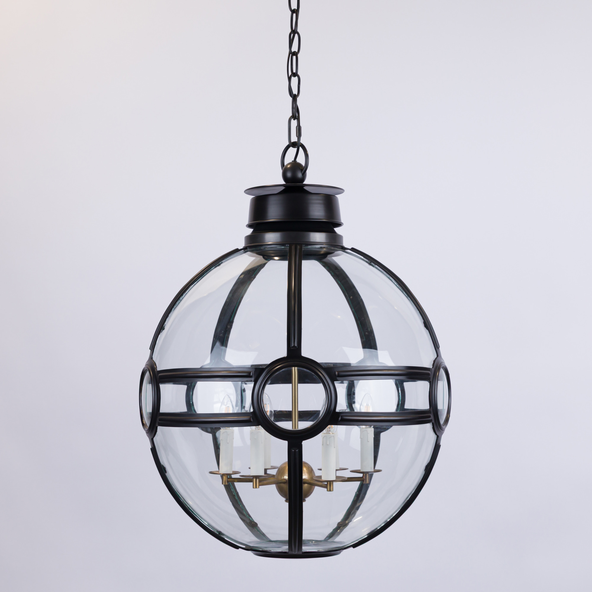Pimlico Globe Lantern Dark Bronze