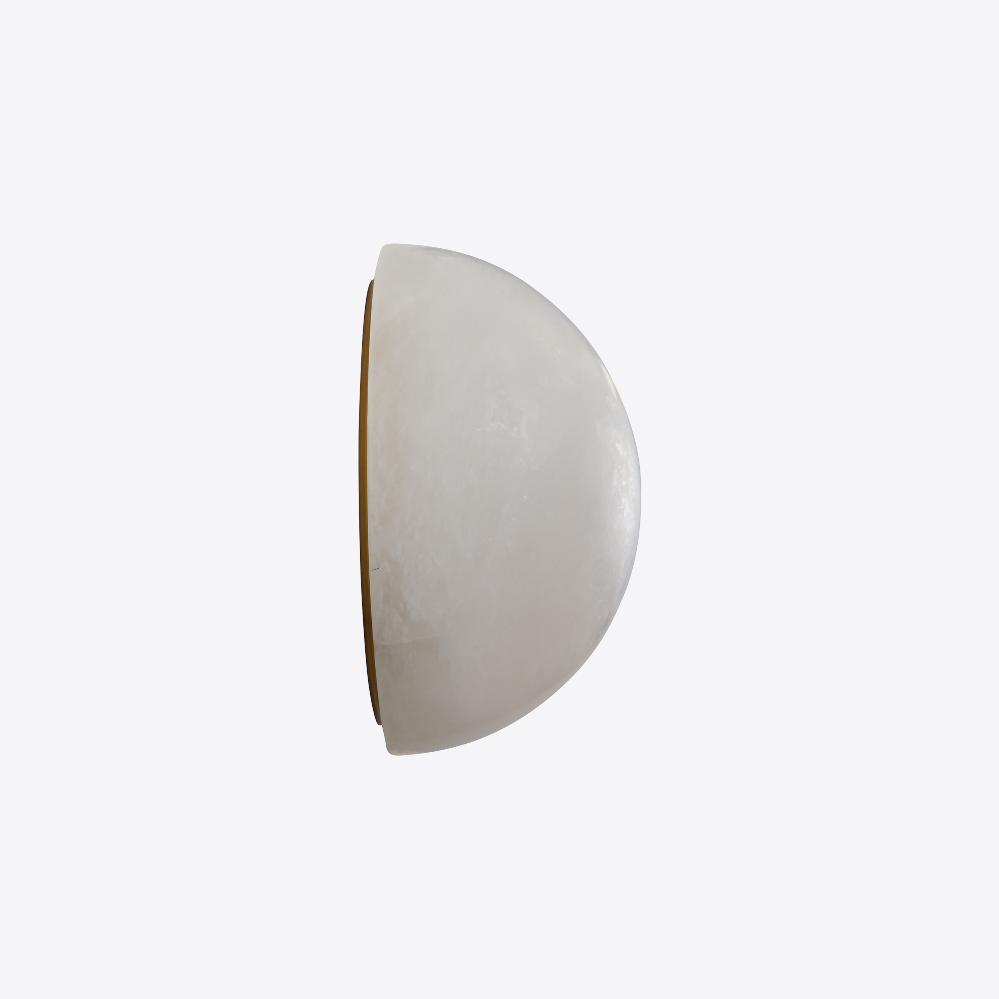 Luna Medium Alabaster Circular Wall or Ceiling Light